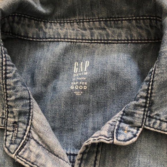 Gap Girls Denim Dress NWT Size XL Regular - Picture 4 of 4